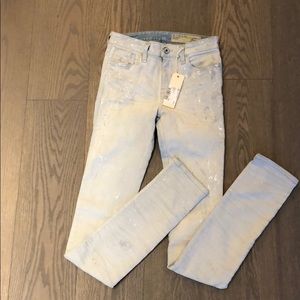 Diesel skinzee light wash jeans